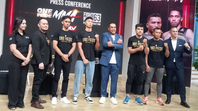 Jumpa Pers Jelang Fight Night 63 One Pride MMA ANTV di Jakarta