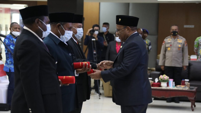 Wakil Menteri Dalam Negeri (Wamendagri) John Wempi Wetipo.