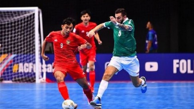 Timnas Futsal Indonesia vs Lebanon di Piala Asia