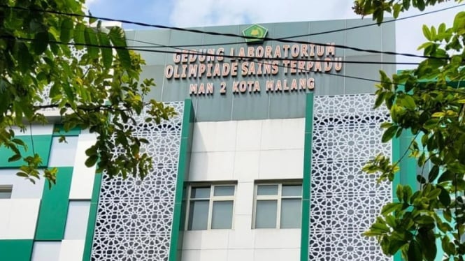 Gedung Laboratorium Olimpiade Sains Terpadu MAN 2 Kota Malang