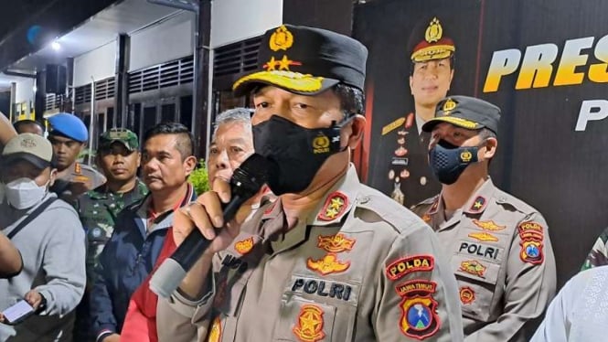 Kepala Polisi Daerah Jawa Timur Irjen Pol Nico Afinta