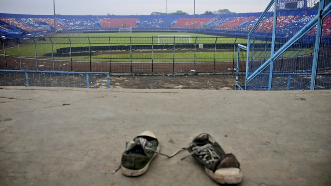 Ilustrasi tragedi Stadion Kanjuruhan