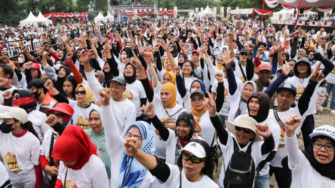 Ribuan warga Kota Bandung Deklarasikan diri dukung Ganjar Pranowo Capres 2024
