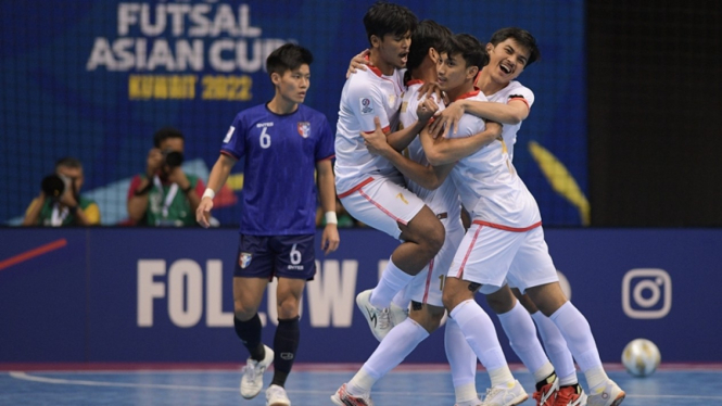 Indonesia vs Taiwan di Piala Asia Futsal 2022
