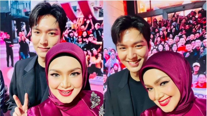 Siti Nurhaliza bertemu dengan Lee Min Ho