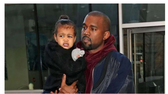 Kanye West dan North West