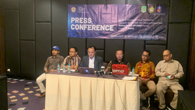 Press Conference KPID Wilayah Jakarta soal ASO.