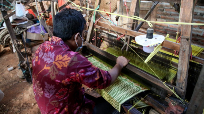 Tenun Troso, salah satu kerajian Jawa Tengah berpredikat warisan budaya nasional