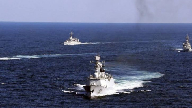 VIVA Militer: Kapal perang militer China di Selat Taiwan
