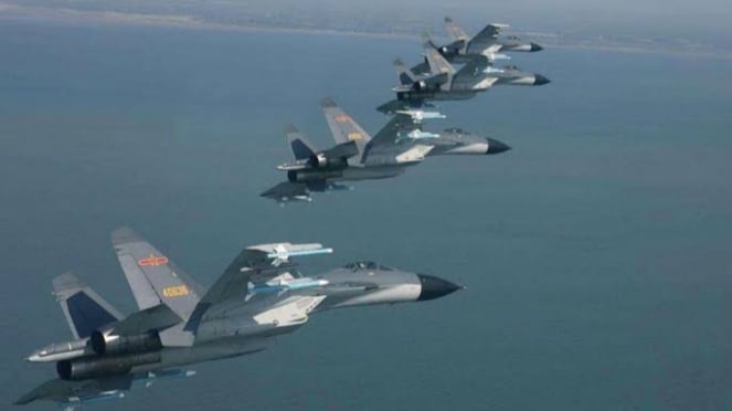 VIVA Militer: Jet tempur Angkatan Udara Tentara Pembebasan Rakyat China