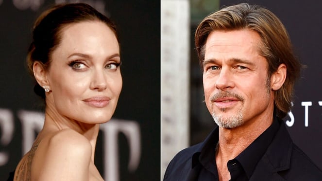 Angelina Jolie y Brad Pitt.