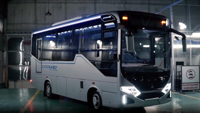 VIVA Otomotif: Bus Citouro Medium City buatan Karoseri New Armada