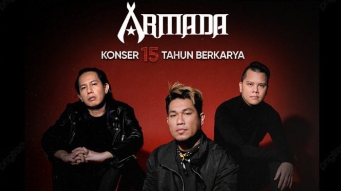 Band Armada menggelar konser tunggal 15 tahun berkarya