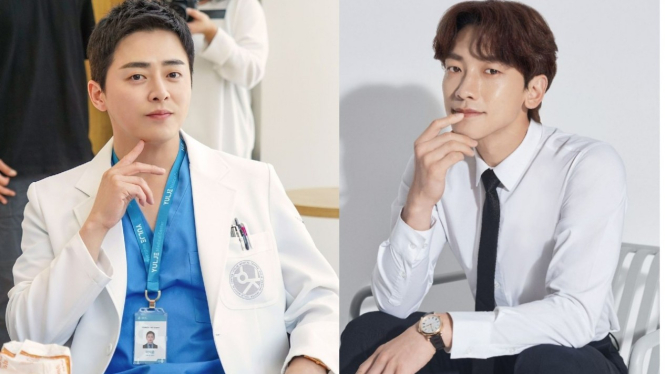 Rain dan Jo Jung Suk.