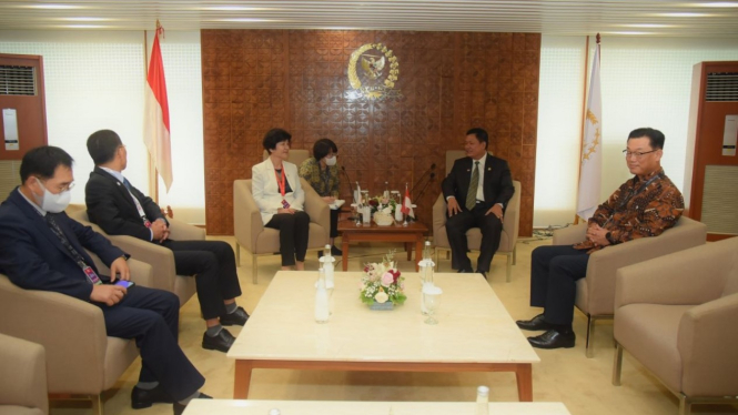 GKSB DPR RI - Parlemen Korea Selatan menggelar pertemuan Billateral