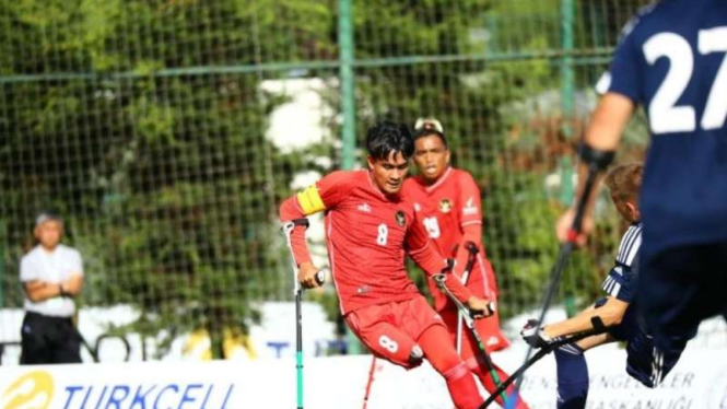 Timnas Indonesia menghadapi Jerman di Piala Dunia Amputasi 2022