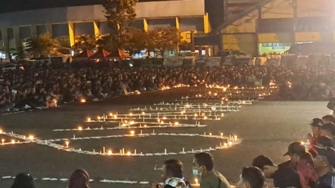 Peringatan 7 hari Tragedi Kanjuruhan