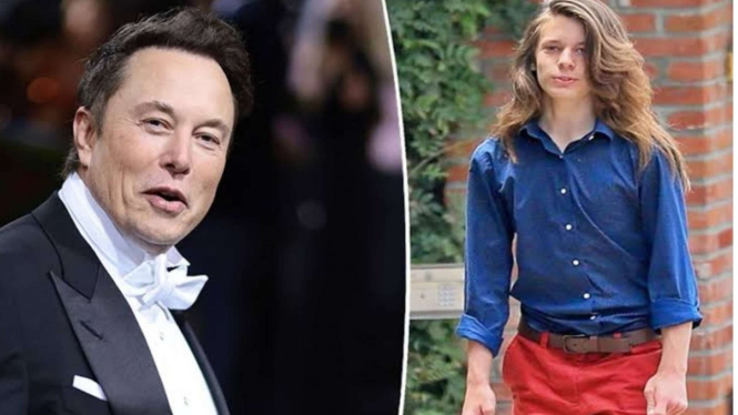 Elon Musk dan Vivianne Jenna Wilson.