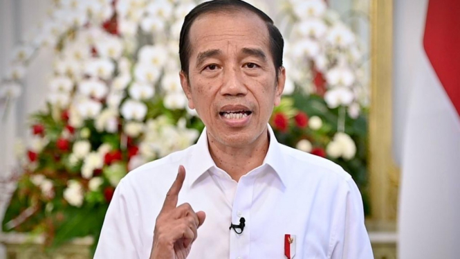 Presiden Joko Widodo menyampaikan kabar baik terkait tragedi Kanjuruhan.