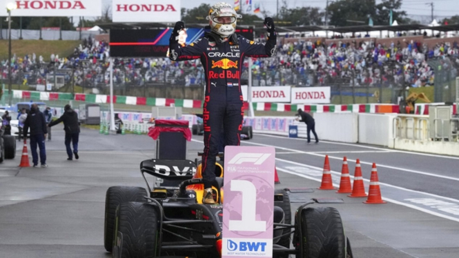 Max Verstappen juara F1 GP Jepang 2022