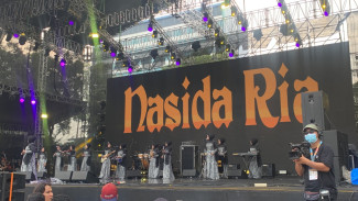 Nasida Ria Merinding Saat Tampil di Synchronize Fest, Kenapa?