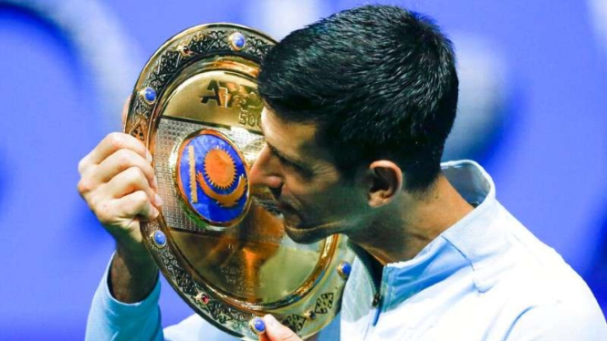 Novak Djokovic juara Astana Open 2022