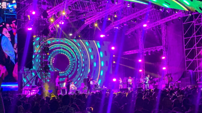 KIng Nassar hebohkan Synchronize Festival 2022 di Kemayoran.