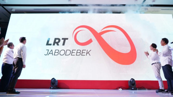 KAI luncurkan logo LRT Jabodebek.