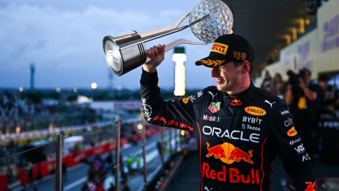 Pembalap Red Bull Racing, Max Verstappen juara dunia F1