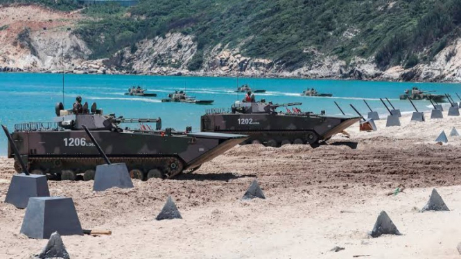 VIVA Militer: Pasukan militer China di kepulauan Laut China Selatan