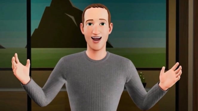 Avatar Mark Zuckerberg.