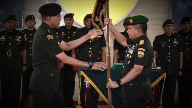 VIVA Militer: Sertijab pejabat utama Kodam Bukit Barisan.