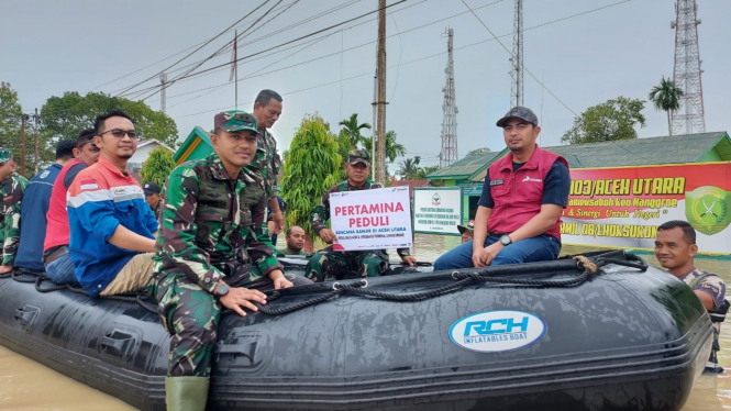 Pertamina Patra Niaga salurkan bantuan untuk korban bencana di Aceh dan Tapanuli Utara.