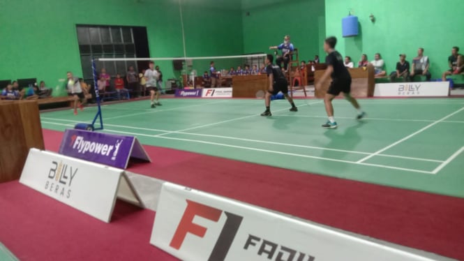 Unik, Digelar Turnamen Badminton Khusus Petani