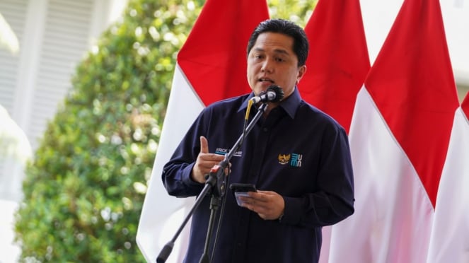 Menteri BUMN Erick Thohir.