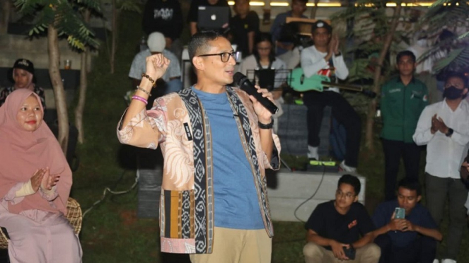 Sandiaga Ajak Sineas Muda Berkreasi Di Ajang Festival Film Bulanan 2023