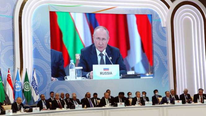 Presiden Putin berbicara di KTT Cica di Astana, Kazakhstan