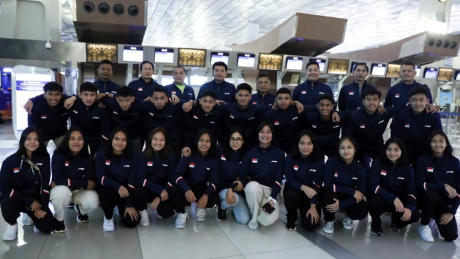Skuad bulutangkis Indonesia di Kejuaraan Dunia Junior 2022