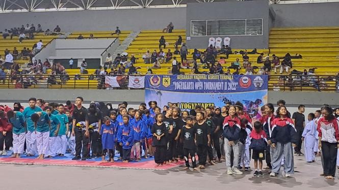 1.650 karateka ikut serta dalam kejuaraan Yogyakarta Open Tournament II