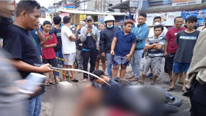 Anggota Brimob menembak remaja di Bogor yang menodongkan celurit