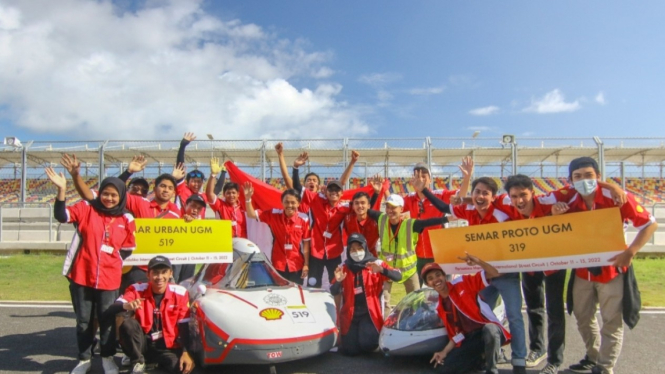 Salah Satu Pemenang Shell Eco Marathon 2022 di raih universitas UGM