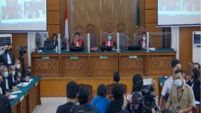 Sidang perdana Ferdy Sambo di Pengadilan Negeri Jakarta Selatan