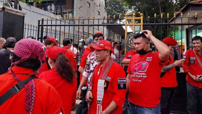 Kelompok Pemuda Batak Bersatu Jakarta Timur di PN Jaksel, Senin, 17 Oktober 2022