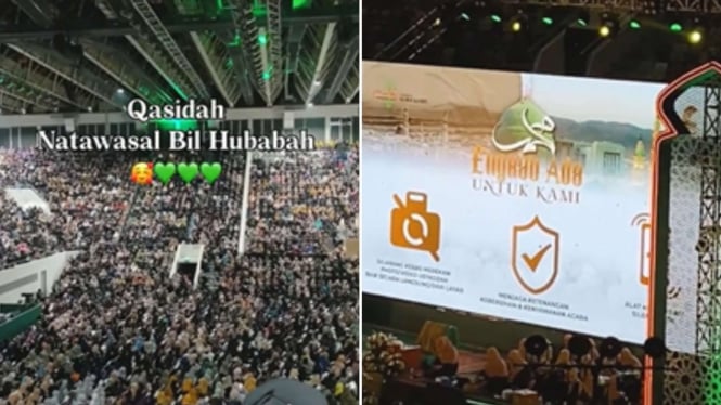 Ustadzah Halimah Alaydrus gemparkan Istora Senayan