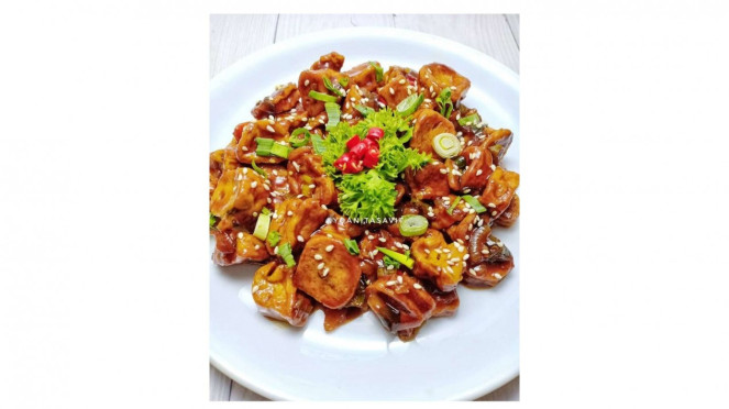 Otak-otak kecap pedas