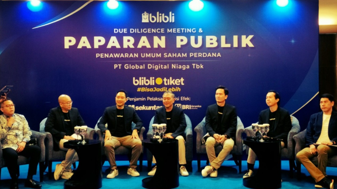 Paparan publik penawaran umum saham perdana (IPO) Blibli.com