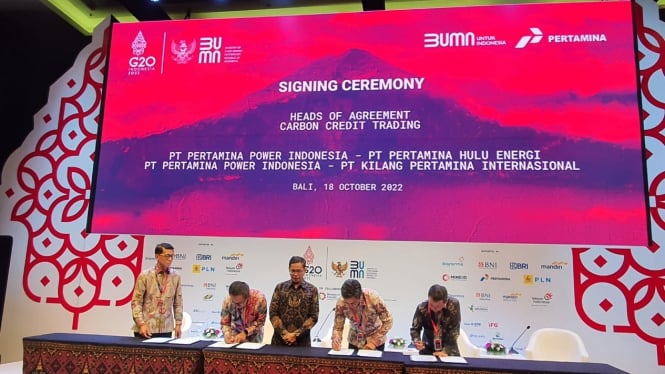 Signing Ceremony PT Pertamina