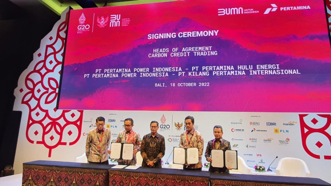 Signing Ceremony PT Pertamina