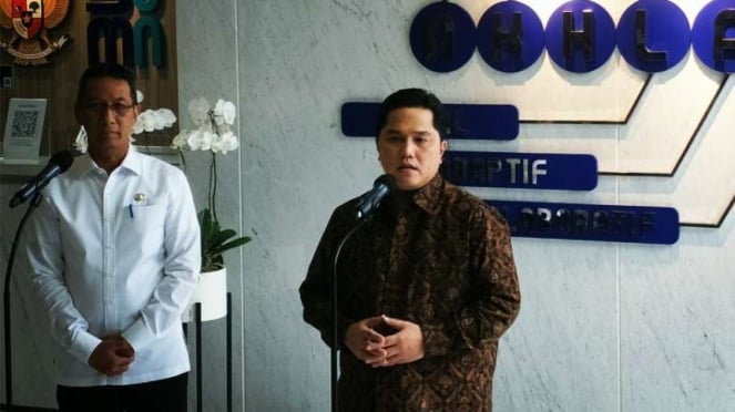 Menteri BUMN Erick Thohir.