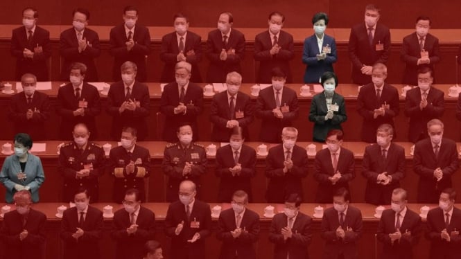 Hanya 8 persen pejabat tinggi Partai Komunis China diduduki perempuan.